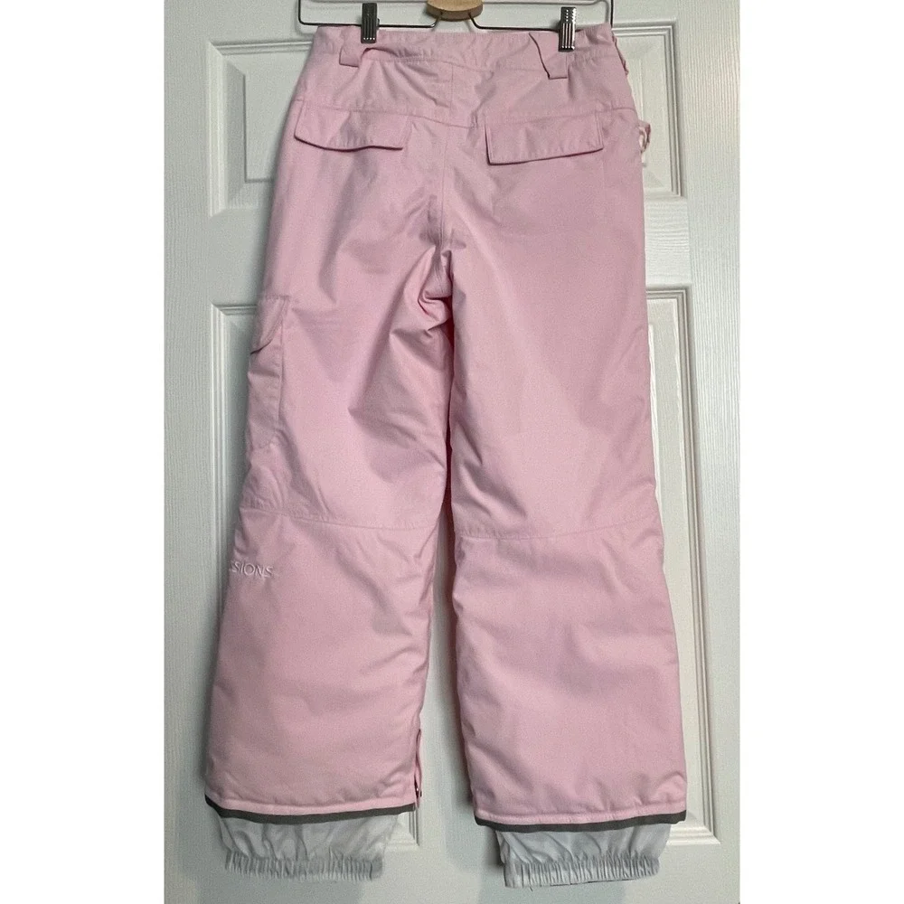 Sessions Dakota Pink Snow Pants Girl Medium Waterproof Breathable 302513 Terrain
